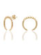 Jcou Earrings made of Silver Gold Plated JW900G4-02