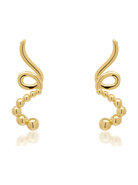 Jcou Earrings Pendants made of Silver Gold Plated JW900G4-03