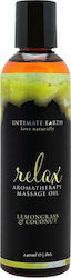 Intimate Earth Relax για Γυναίκες με Άρωμα Lemongrass Coconut 120ml