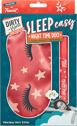 Dirty Works Sleep Easy Night Time Duo Sleep Mask Polyester Red Dirty Works Sleep Easy Night Time Duo Sleep Mask Polyester Red
