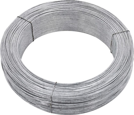 vidaXL Sârmă pentru Împrejmuire Grădină 250m Galvanizat 1buc Silver
