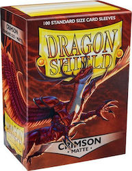 Dragon Shield Dragon Shield Matte Crimson Card ...