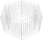 vidaXL Γλάστρα Υπερυψωμένη Εξάγωνη Garden Fencing Material 1pcs