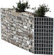 vidaXL Garden Fencing Material 1pcs Silver