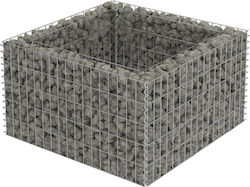 vidaXL Planter Garden Fencing Material 1pcs Silver