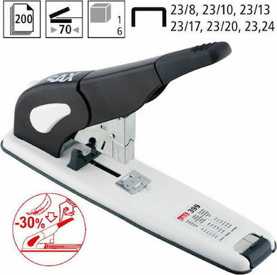 Sax Desktop Stapler with Staple Ability 200 Sheets