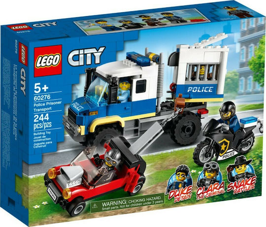 LEGO City Police Prisoner Transport за 5+ години 244бр