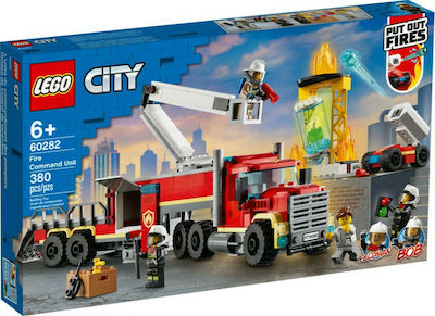 Lego -Stadt: Fire Command Unit für 6+ Jahre