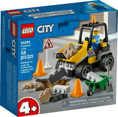 LEGO® City Great Vehicles: Roadwork Truck (60284)