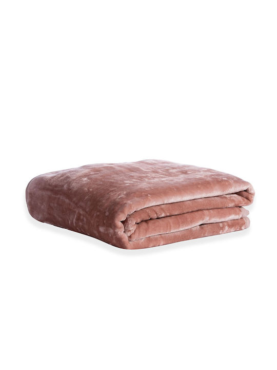 Nef-Nef Loft Blanket Velvet Queen 220x240cm. 22 Pink