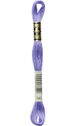DMC Faden Stickerei Mouliné 117 Baumwolle Viole...