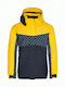 Mils-jg Kids Casual Short Coat with Hood Yellow