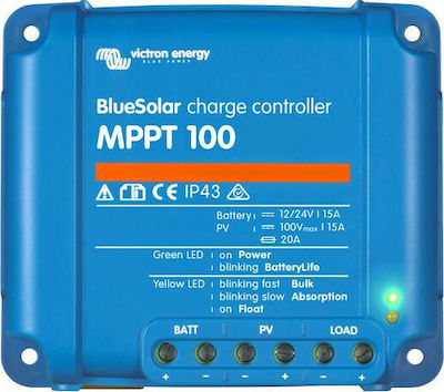 Victron Energy BlueSolar MPPT 100/20 48V Ρυθμιστής Φόρτισης 48V 20A