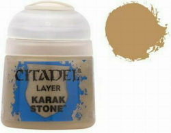 Citadel Layer Χρώμα Μοντελισμού Karak Stone 12ml