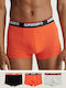 Ανδρικά Μποξεράκια Orange / Grey / Black 3Pack