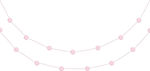 Pom pom pom garland 2m pink 1pcs.