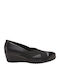 Imac Leather Women's Moccasins in Black Color