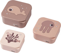 Done by Deer Sea Friends Plastic Kids' Lunch Se...
