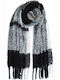 Doca Women's Wool Scarf Black