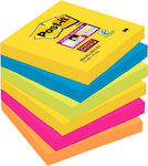 3M Post-It 654 Post-it Notes Pad Cube 90 Sheets Multicolour 7.6x7.6cm