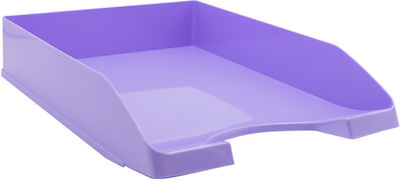 Metron Filing Tray Plastic Purple 35x26x6.5cm