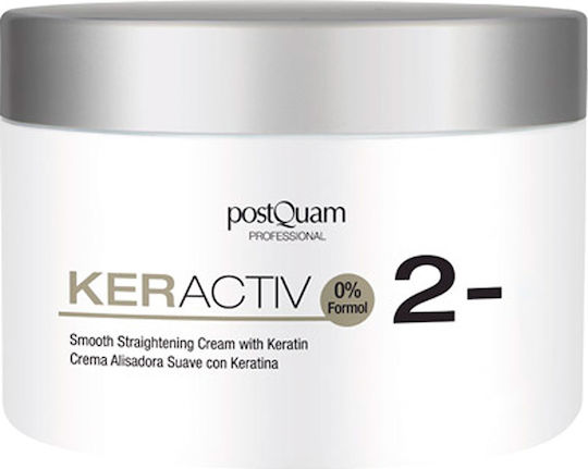 PostQuam Professional Κρέμα Μαλλιών Haircare Keractiv για Ίσιωμα με Ελαφρύ Κράτημα 200ml