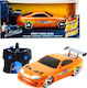 Jada Toys Fast & Furious 1/16 Brian’s 1995 Toyota Supra Remote Controlled Car Orange