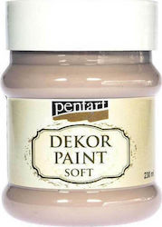 Pentart Dekor Paint Soft Kreidefarbe Mandel 230...