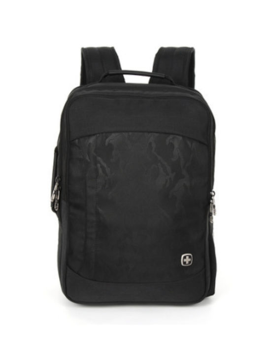 Suissewin SN9758 Men's Fabric Backpack Black