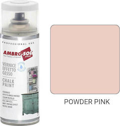Ambro-Sol Chalk Paint Spray Κιμωλίας Powder Pink 400ml V404RC