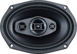 Ground Zero Σετ Ηχεία Αυτοκινήτου 6x9" με 130W RMS (3 Δρόμων)