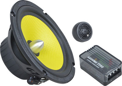 Ground Zero Σετ Ηχεία Αυτοκινήτου Διαιρούμενα 6.5" με 100W RMS (2 Δρόμων)