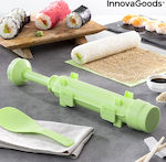 InnovaGoods Silicone Cooking Utensil Set Green 3pcs