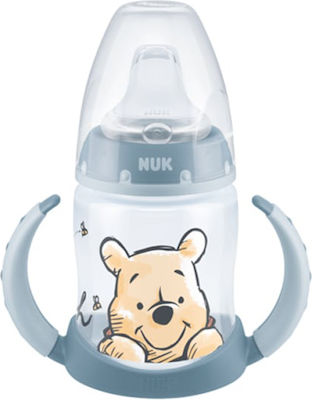 Nuk First Choice Cana de antrenament Plastic cu mânere Winnie the Pooh Albastru pentru 6m+m+ 150ml