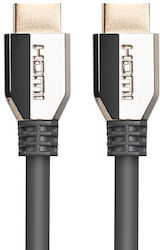 Lanberg CA-HDMI-30CU-0010-BK HDMI 2.1 HDMI male - HDMI male 1m Μαύρο