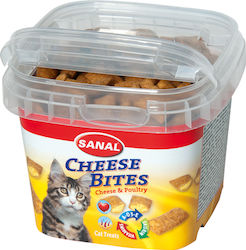 Sanal Cheese Bites Snack-Leckereien mit Käse für Erwachsene Katzen 75gr SC1572