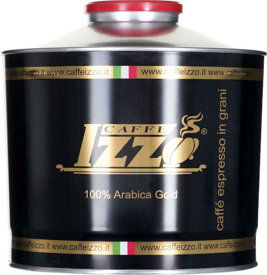 Izzo Καφές Espresso Arabica 100% Arabica Gold σε Κόκκους 1kg