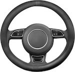 Sparco Car Steering Wheel Cover with Diameter 36-38cm Synthetic Black