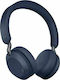 Jabra Elite 45h Bluetooth Wireless On Ear Headphones with 50 hours of Operation Navy 100-91800004-60