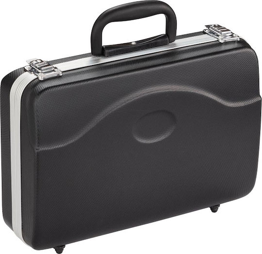 Soundsation ABS Clarinet case Bb Wasserdicht Koffer Klarinette Gepolstert Schwarz
