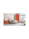 Kids Bedroom Set Crown Red Oak 3pcs with Bed for Mattress 90x190cm
