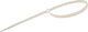 Elmark Cable Ties Plastic 280mm x 3.5mm in White Colour (100 pcs) (500283)