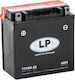 LP Batteries Μπαταρία Μοτοσυκλέτας YTX9A-BS με Χωρητικότητα 9Ah