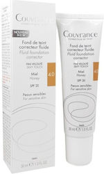 Avene Couvrance Fluid Foundation Corrector SPF20 4.0 Miel 30ml