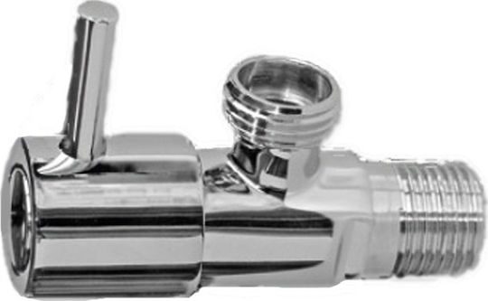 Karag Praxis Βάνα / Διακόπτης Γωνιακός 1/2"x1/4" Σφαιρικός Βαρέως Τύπου