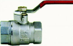 Unimac Full Ball Valve Βάνα / Διακόπτης Ευθεία 1/2" Σφαιρικός Κρουνός Θηλυκό
