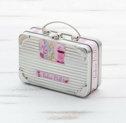 Christening Favor in Small Suitcase made of Metal 18pcs