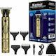 Kemei Rechargeable Hair Clipper Gold ΚΜ-700Β