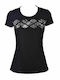 Arena Driven Femeie Sport Tricou Negru