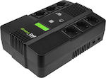 Green Cell AiO USV 600VA 360W mit 6 Schuko Steckdosen